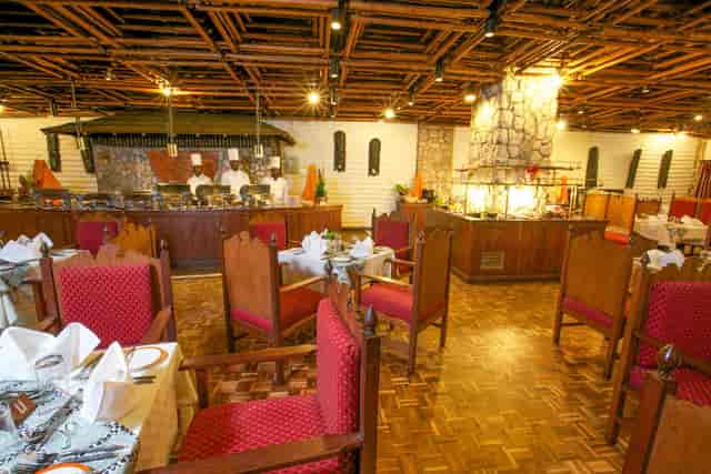 Elegant banquet space at Taita Hills Resort, perfect for weddings and events.