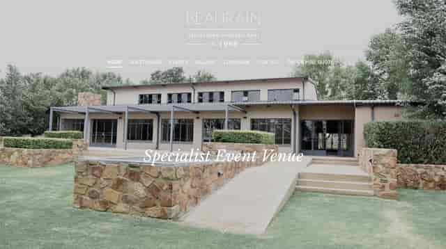Modern Poortjie Venue with spacious outdoor areas for corporate events and gatherings.
