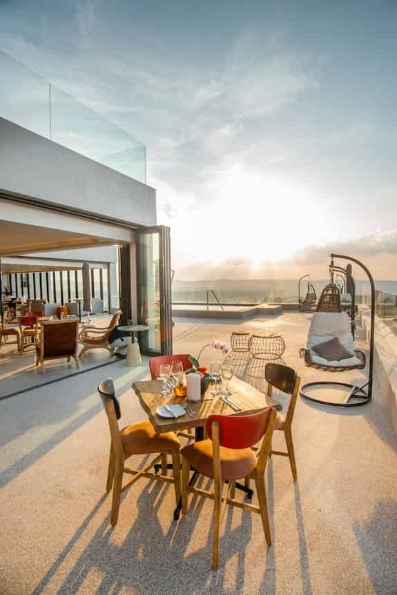 Rooftop bar