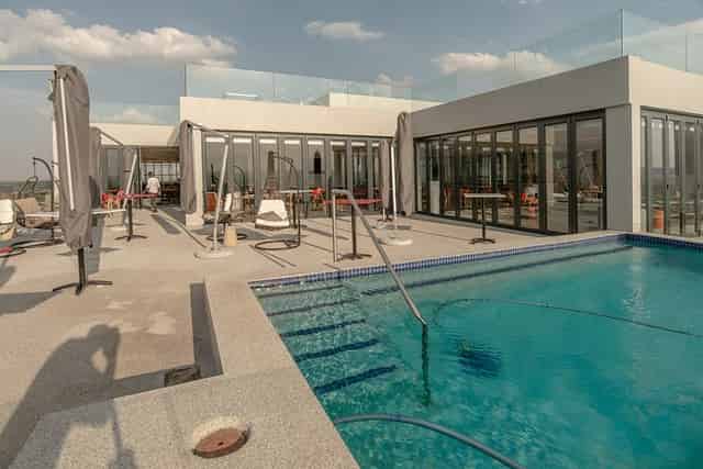 Rooftop bar