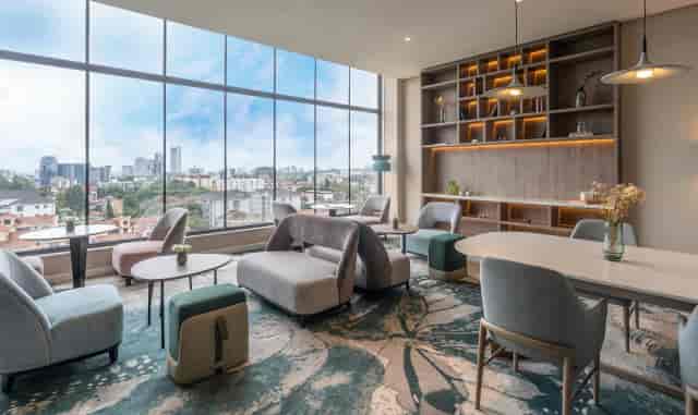 Contemporary meeting space at Dusit Princess Hotel, Nairobi with city views for events.