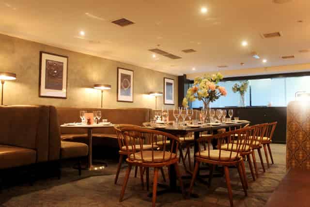 Upstairs dining room