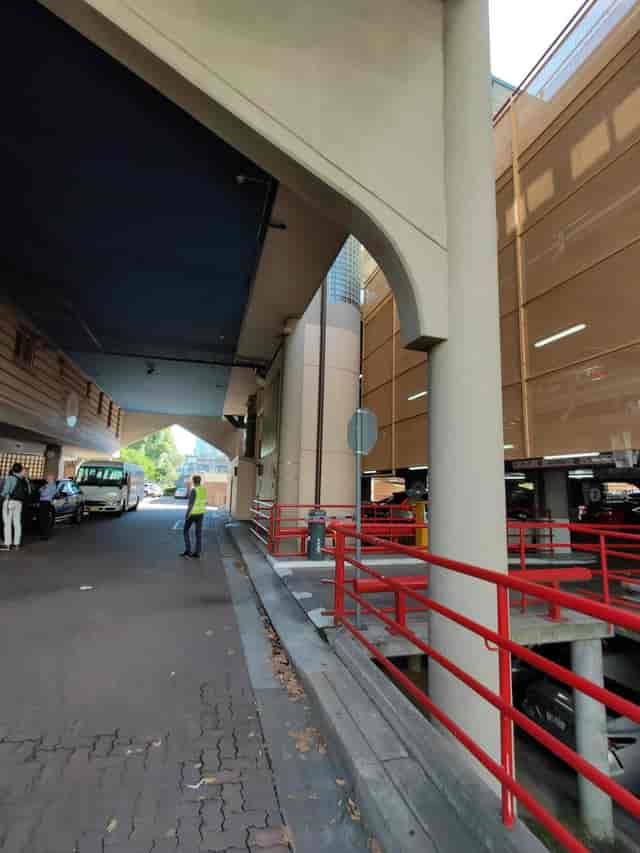 Pilone/Chadwick Room entrance at Crows Nest Centre, ideal for event logistics and setup.