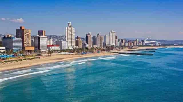 Vibrant beachfront conference venue at Pavilion Hotel with modern facilities for events.