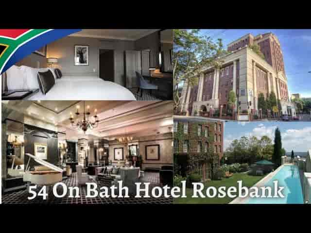 54 On Bath Hotel in Rosebank, luxurious venue for corporate events and social functions.