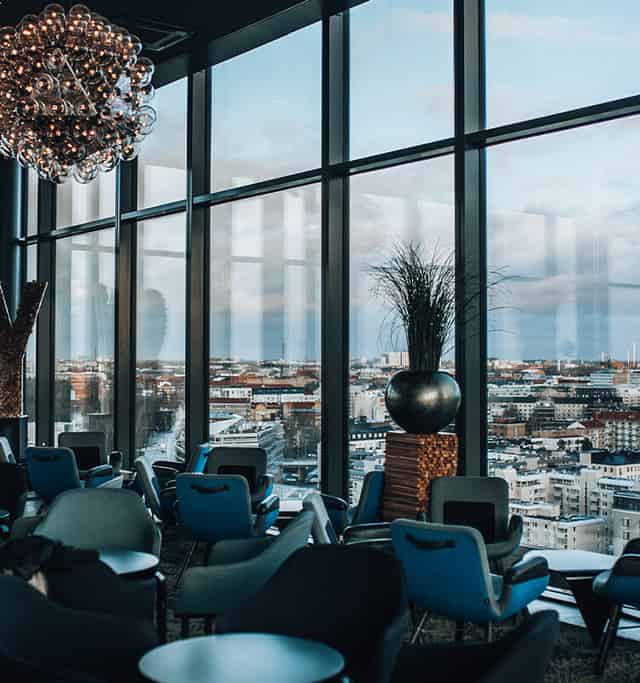 Rooftop bar