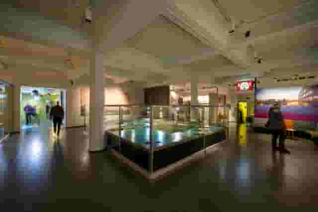 Museum lobby