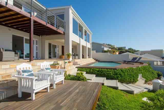 Outdoor Terrace at Lookout Venue with spacious deck, ideal for upscale events and retreats.