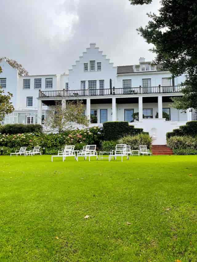 Spilhaus venue at Cellars Hohenort Hotel, ideal for weddings and outdoor events.