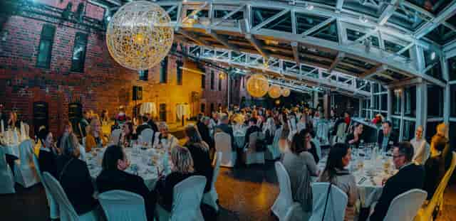 Elegant dining area at Restaurant Sipuli, perfect for corporate events and celebrations.