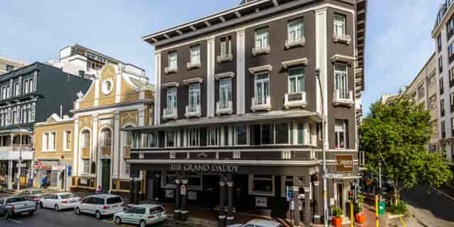 Stylish Grand Daddy Boutique Hotel exterior, perfect for events and meetings in urban setting.