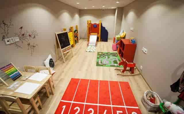 Children's playroom in Scandic Meilahti for family-friendly conferences and events.