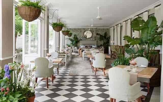 Green Park Room at Belmond Mount Nelson, elegant event space with stylish furnishings.