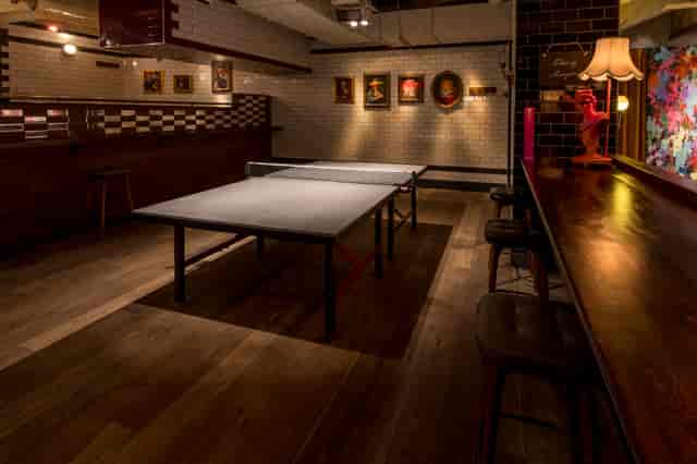 Bounce Farringdon: corporate event ping pong networking