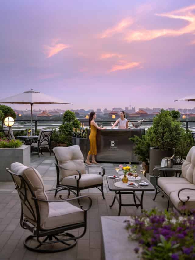 Rooftop terrace