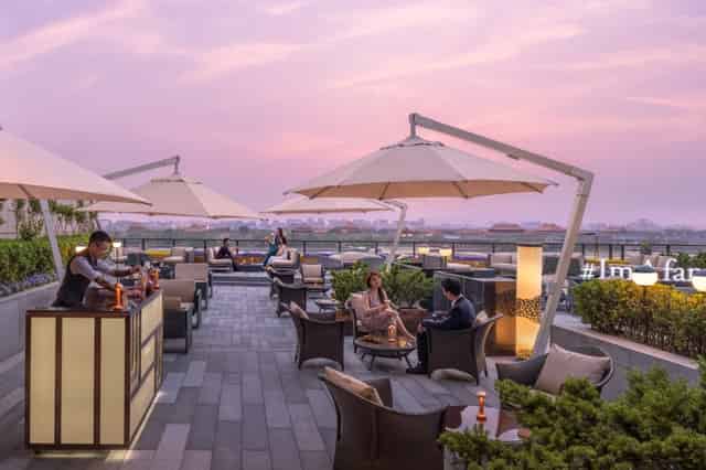 Rooftop terrace