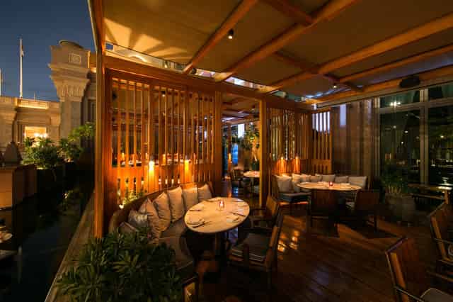 Outdoor terrace