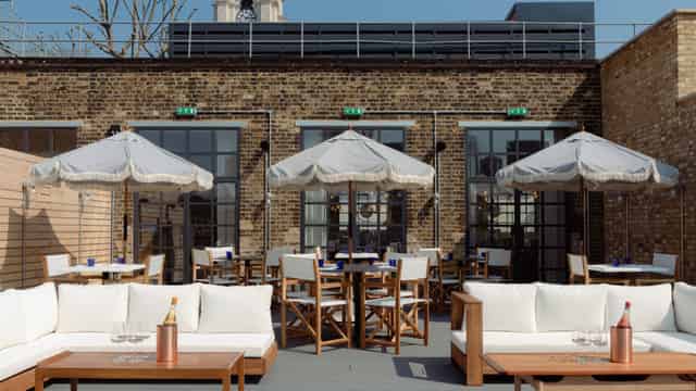 Outdoor terrace