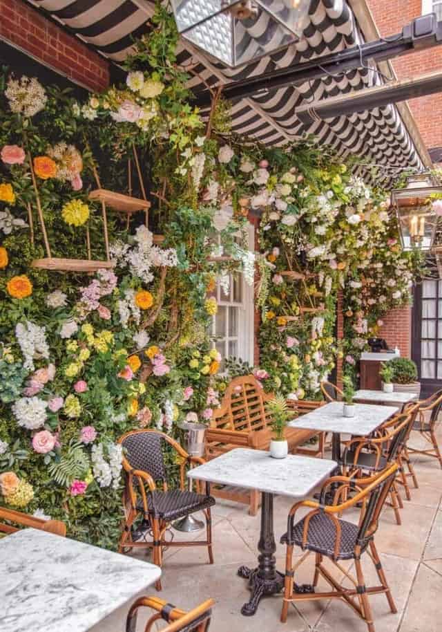 Outdoor terrace