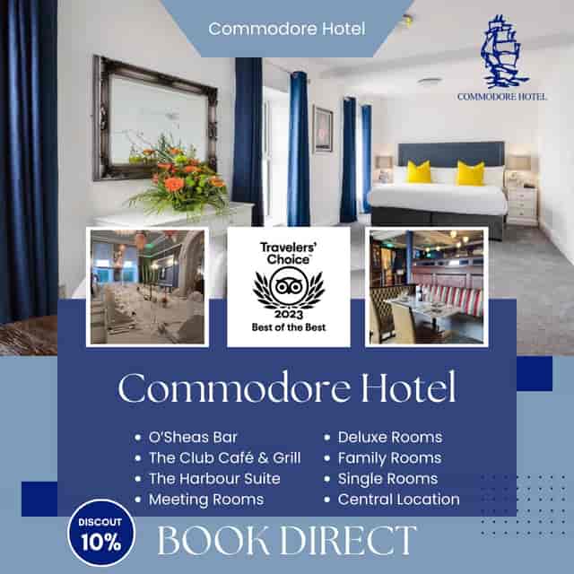 Harbour Suite in Commodore Hotel, elegant venue for meetings and events, Travelers' Choice 2023.