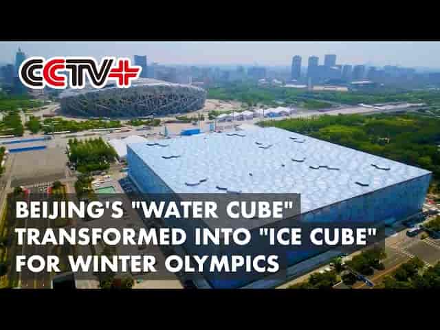 Ice Cube" for Winter Olympics ...