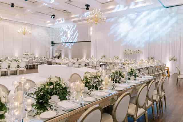 Elegant Grand Foyer at Carmens Event Centre, perfect for weddings and galas.