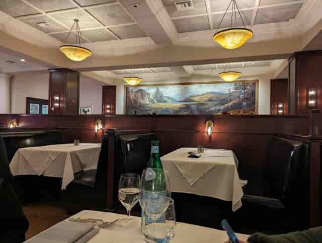 Elegant dining space in The Wine Room, ideal for corporate dinners and intimate events.