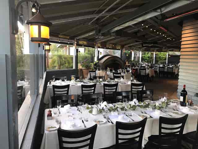 Elegant Main Dining Room at Mistral, ideal for intimate dinners and upscale events.