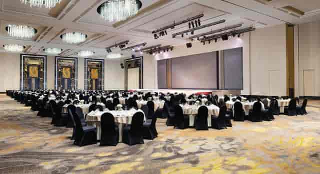Trans Grand Ballroom at The Trans Luxury Hotel, elegant banquet hall for upscale events.