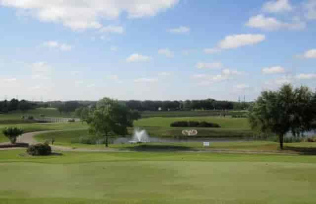 Golf course landscape at Willow Fork Country Club, perfect for corporate events and networking.