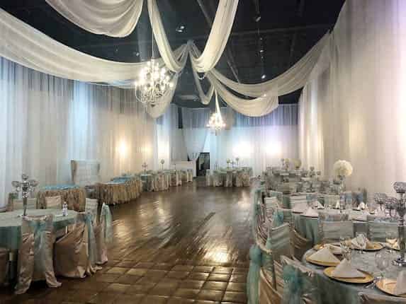 Reception hall
