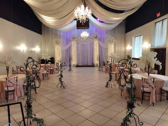Reception hall