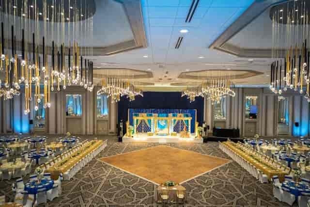 Salon H in Renaissance Dallas Hotel, spacious event venue with modern decor.