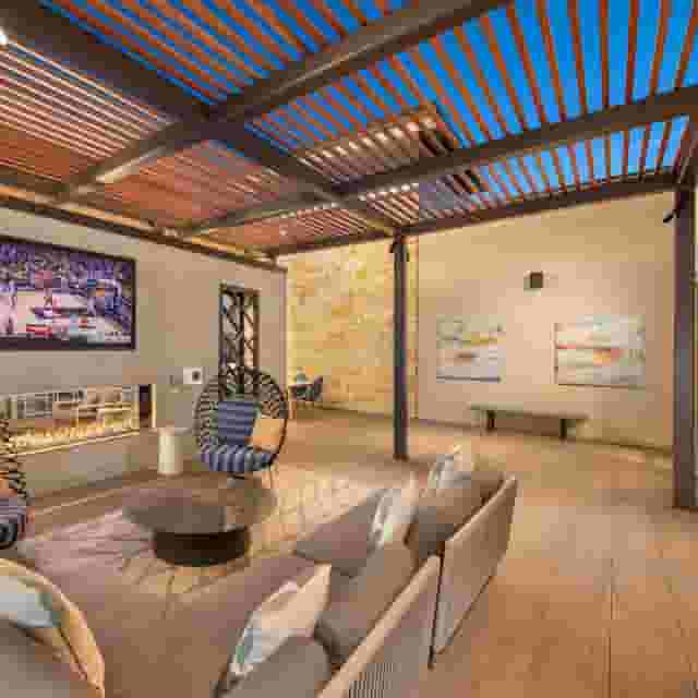 Covered Patio Area