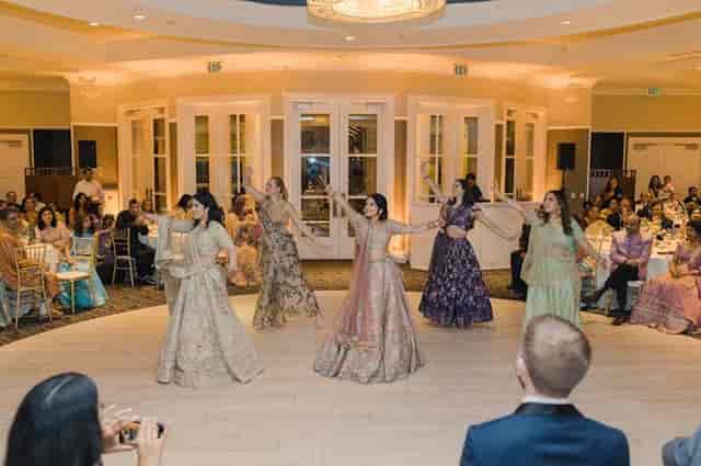 Elegant performers at Silver Creek Valley Country Club's Grand Ballroom cultural event.