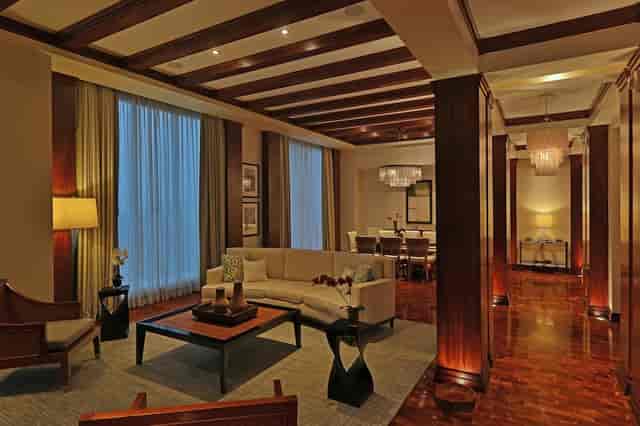Sophisticated lounge at InterContinental Costa Rica for networking and breakout events.