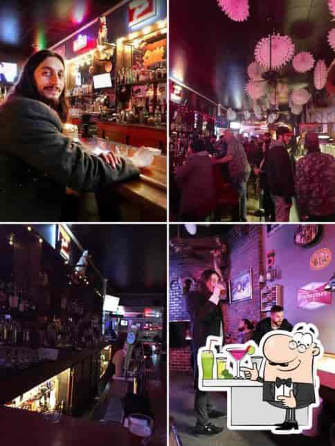 Lively bar at The Orchid Room with warm lighting for social mixers and networking events.
