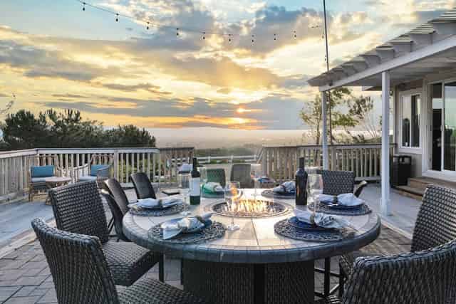 Outdoor terrace