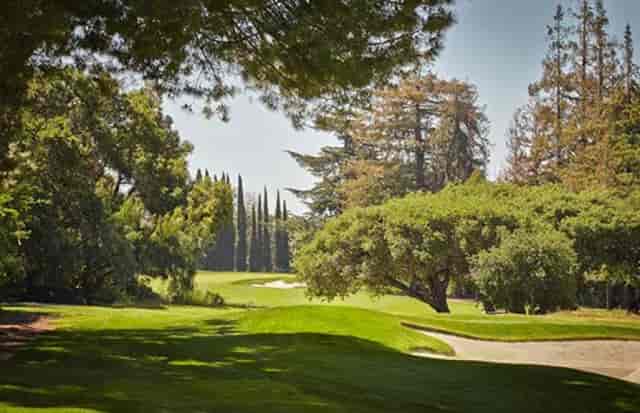 Club House at San Jose Country Club, lush golf course for corporate retreats and events.