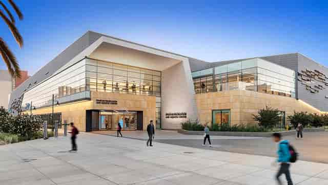 Spartan Recreation Center at SJSU, modern design, ideal for conferences and events.