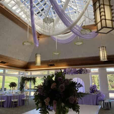 Indoor reception area