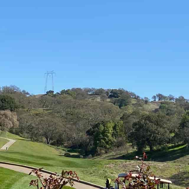 Serene outdoor setting at The Grille, ideal for corporate retreats and team-building events.