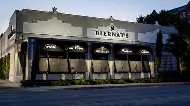 Elegant restaurant exterior in Al Biernat's North, perfect for corporate events and gatherings.