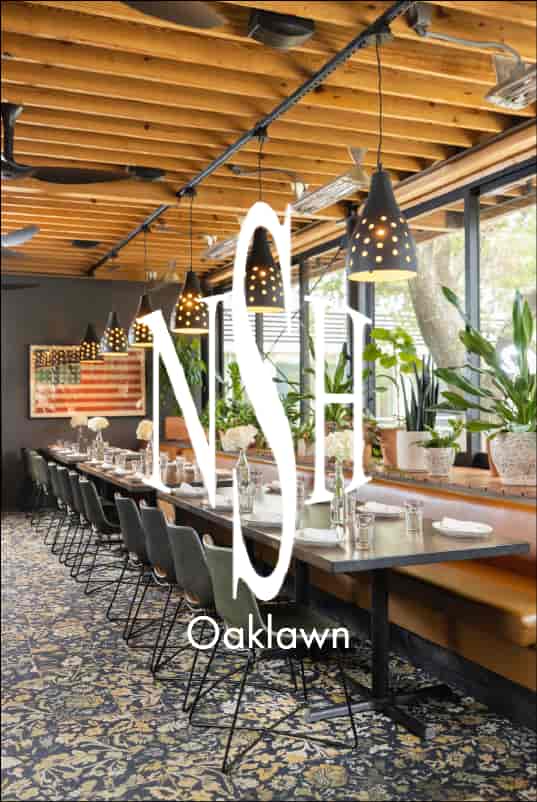 Private dining room at FlavorHook Dallas, elegant decor for meetings and events.