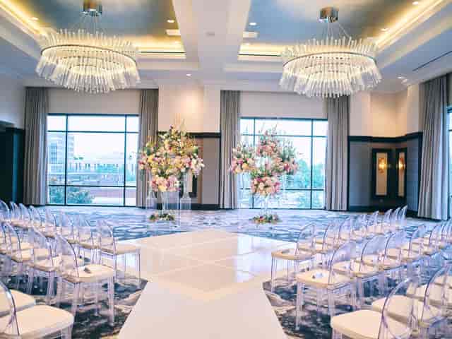 Ballroom Ceremony at Post Oak Hotel at ...