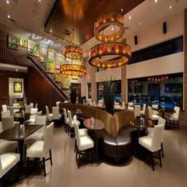 Elegant restaurant interior at Mi Cocina, perfect for upscale meetings and events.
