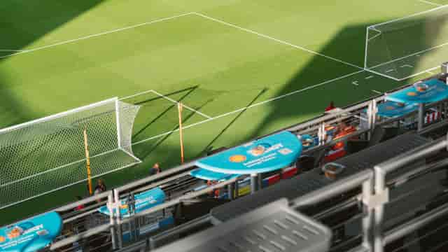 Sports Deck Rails in Shell Energy Stadium, ideal for corporate events and fan engagement.