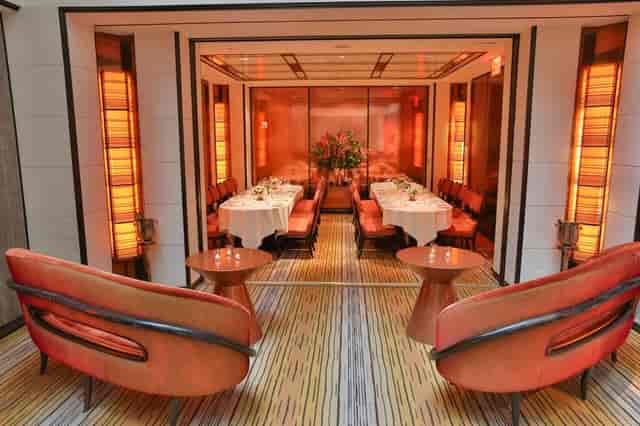 Elegant Meeting Room at The Mark Hotel, ideal for corporate dinners and private events.