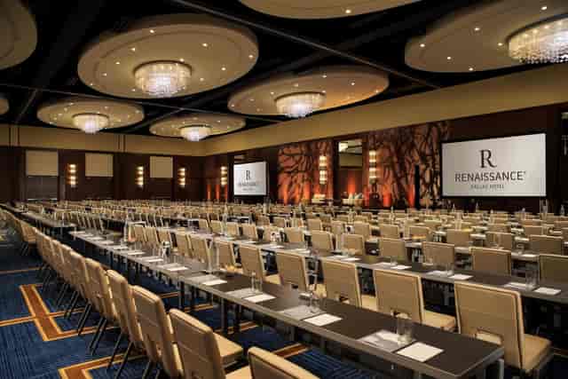 Renaissance Foyer at Dallas Symphony Orchestra, spacious conference room for corporate events.