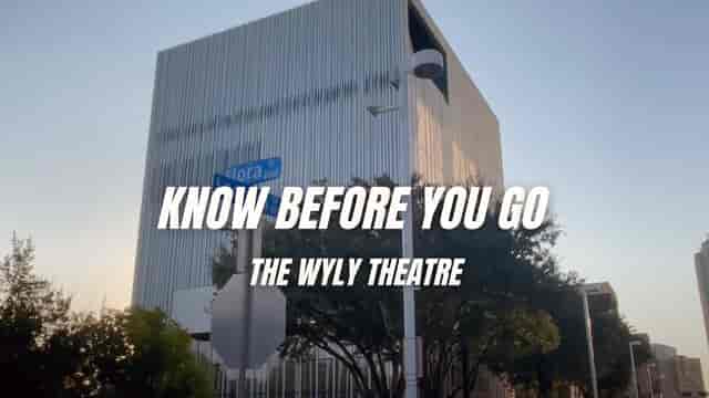 Wyly Studio Theatre in AT&T Performing Arts Center, modern venue for events and meetings.